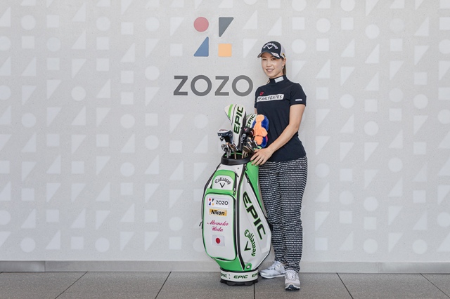 上田桃子選手とZOZOが所属契約を締結