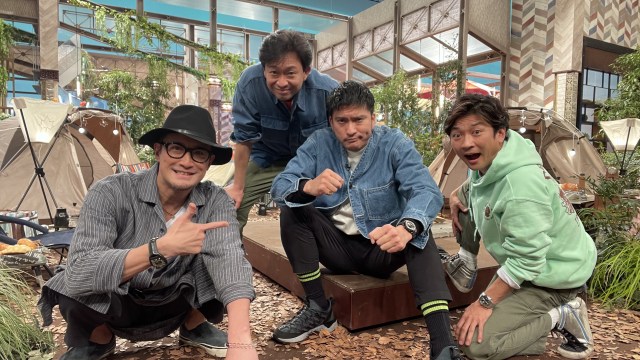 31日放送『TOKIOカケル』に出演する(左から)松岡昌宏、城島茂、長瀬智也、国分太一 (C)フジテレビ