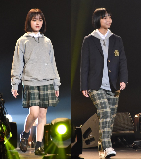 『超十代-ULTRA TEENS FES- 2021 PREMIUM』に登場した(左から)なえなの、山之内すず (C)ORICON NewS inc.