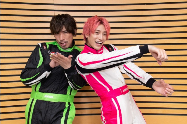 『EXITのラリージャパン応援宣言』に出演するEXIT (C)テレビ朝日