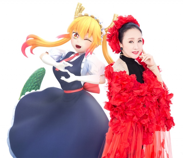 TVドラマ「小林さちこのメイドラゴンS」のビジュアル(C)クール教信者・双葉社/ドラゴン生活向上委員会