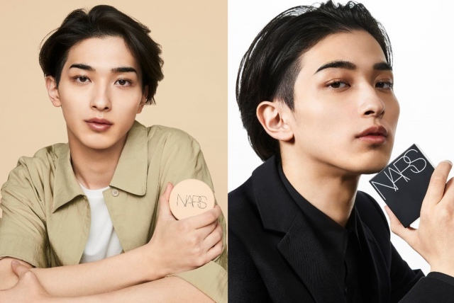 NARS クッションファンデーションのキービジュアルに登場した横浜流星