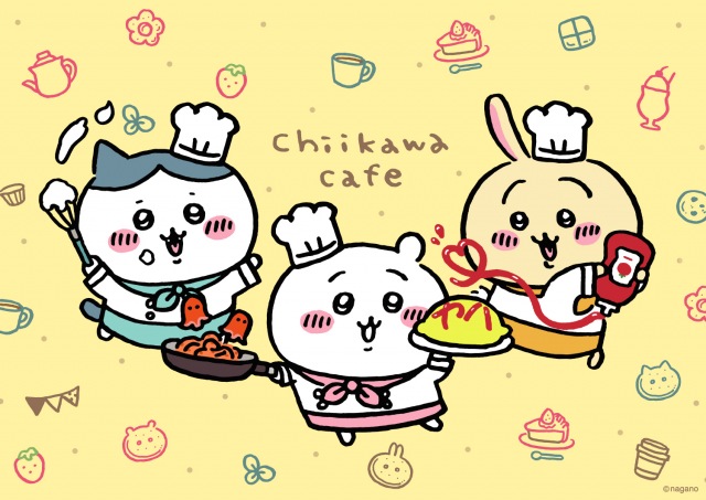 Twitterで人気の“ちいかわ”初のコラボカフェが開催(C)nagano
