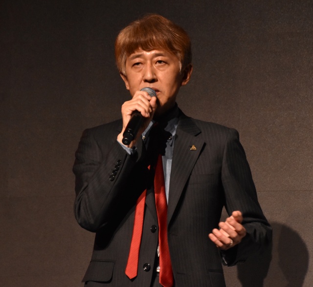 『仮面ライダー生誕50周年企画発表会見』に参加した白倉伸一郎プロデューサー (C)ORICON NewS inc.
