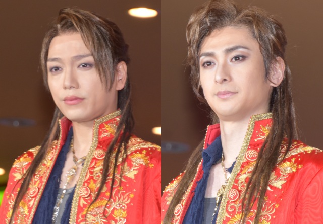 肉体改造で5キロ増に成功した(左から)山崎育三郎、古川雄大 (C)ORICON NewS inc.