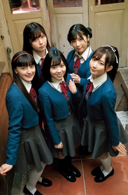 『ヤングジャンプ』19号に登場するLiella!fromラブライブ!スーパースター!! (C)細居幸次郎/集英社