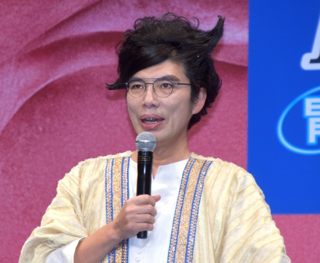 家族と共演したCMの裏話を明かした片桐仁 (C)ORICON NewS inc.
