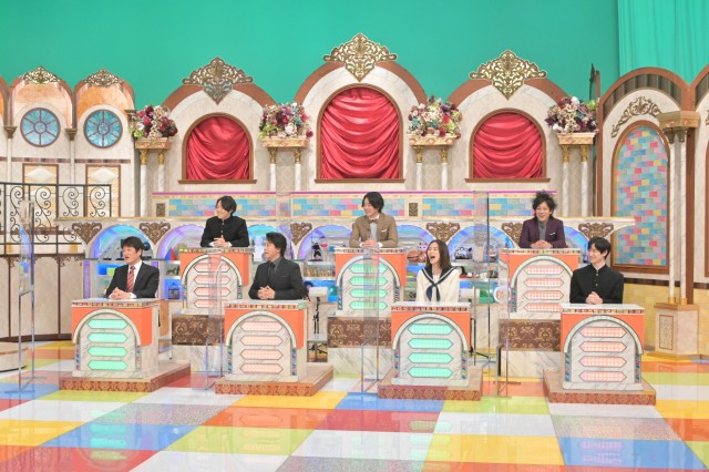 『林修の今でしょ!講座 特別編 プロが選ぶ!日本のアニメの歴史を変えたスゴいアニメ14』のスタジオの模様 (C)テレビ朝日