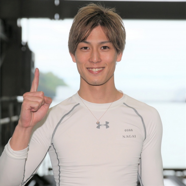 2人の娘を育てながら、A1級ボートレーサーとして日々活躍している永井彪也選手
