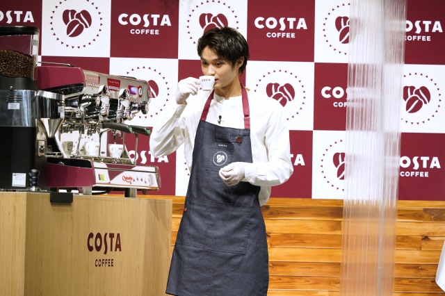 大のコーヒー好きとして本領を発揮した磯村勇斗