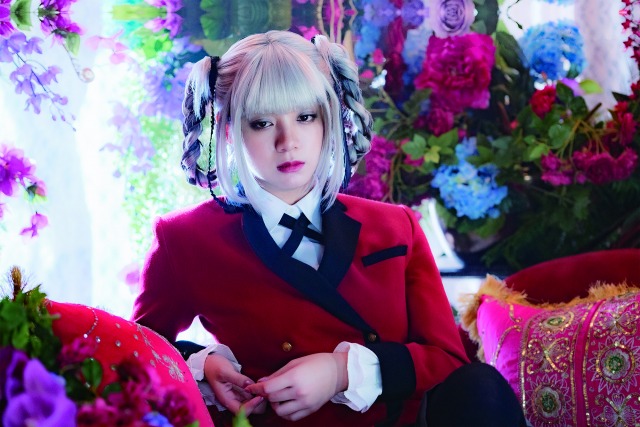 生徒会長・桃喰綺羅莉(池田エライザ)=『映画 賭ケグルイ 絶体絶命ロシアンルーレット』(4月29日公開)より (C)河本ほむら・尚村透/SQUARE ENIX (C)2021 「映画 賭ケグルイ2」製作委員会