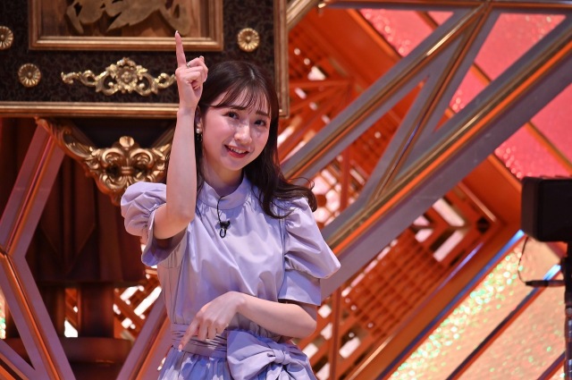 熱唱中の田原可南子=『芸能界常識チェック!~トリニクって何の肉⁉~2時間スペシャル』ABCテレビ・テレビ朝日系で4月20日放送 (C)ABCテレビ