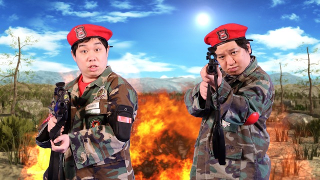 5月6日放送『霜降り明星の笑野行動~笑わせあって生き残れ!!~』 (C)フジテレビ