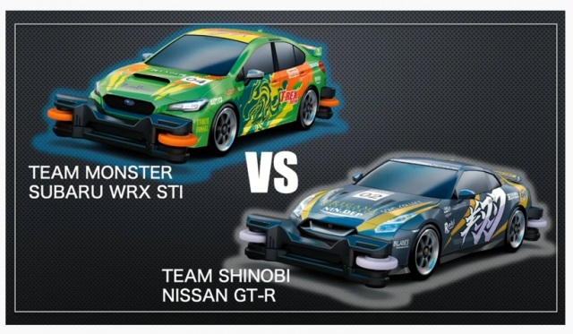 SUBARUと日産、トミカでレース対決 (C)ORICON NewS inc.
