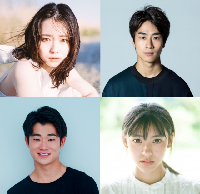 映画『彼女が好きなものは』(2021年秋公開)(上段左から)山田杏奈、前田旺志郎(下段左から)三浦りょう太、池田朱那