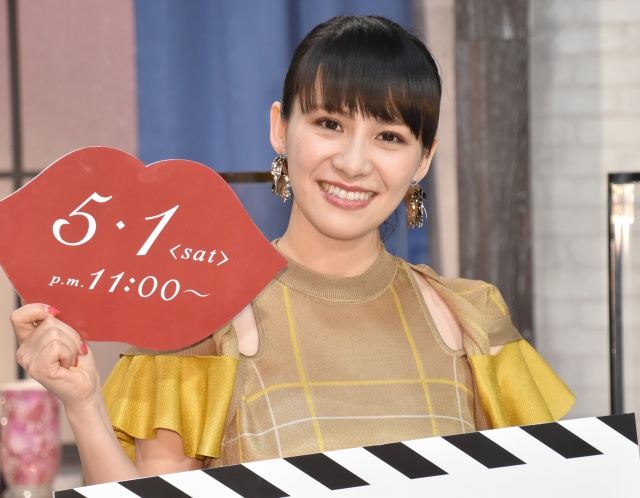恋愛番組『恋愛ドラマな恋がしたい~KISS or Kiss~』の取材会に出席したあ~ちゃん(C)ORICON NewS inc.