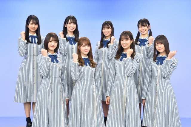 『第41回高校生クイズ』メインサポーターに就任した日向坂46 (C)日本テレビ