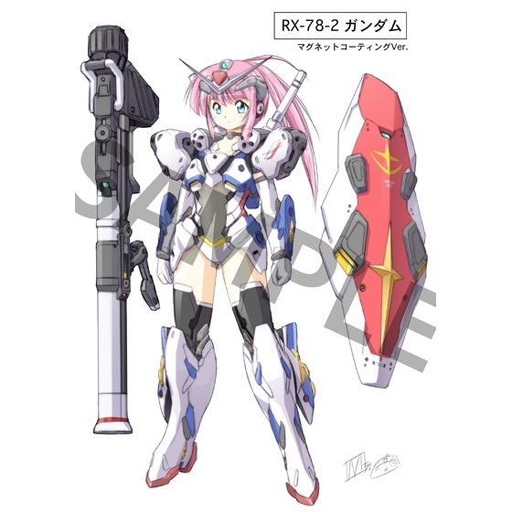イラスト集『Mika Akitaka’s MS少女NOTE 0079』発売決定(C)創通・サンライズ