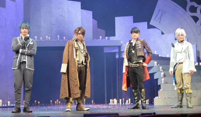 (左から)福士申樹、松本幸大、松崎祐介、冨岡健翔 (C)ORICON NewS inc.