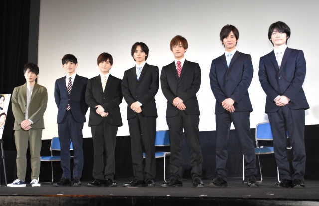 自身の就活経験などを語った(左から)森嶋秀太、赤澤遼太郎、伊藤昌弘、太田将熙、日向大輔、正木郁、真野拓実 (C)ORICON NewS inc.