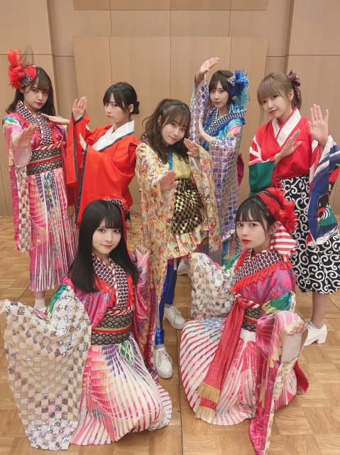 よさこい祭りの衣装でイベントを開催した#ババババンビ