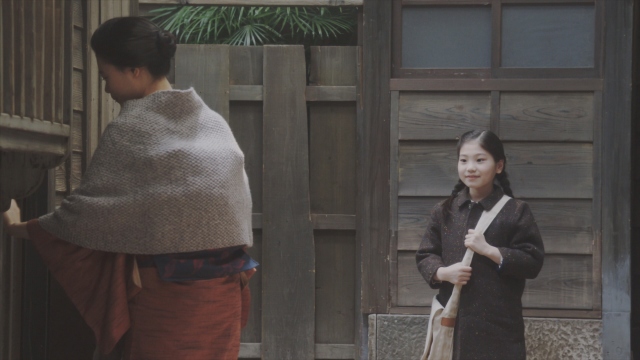 連続テレビ小説『おちょやん』第21週・第101回に子役の毎田暖乃が再登場 (C)NHK