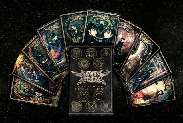 BABYMETALのNFTトレーディングカード+ベストアルバムのアナログ盤をセットで限定販売