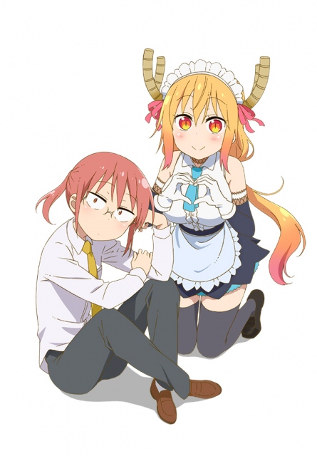 アニメ「小林さんちのメイドラゴンS」のビジュアル (C)クール教信者・双葉社/ドラゴン生活向上委員会