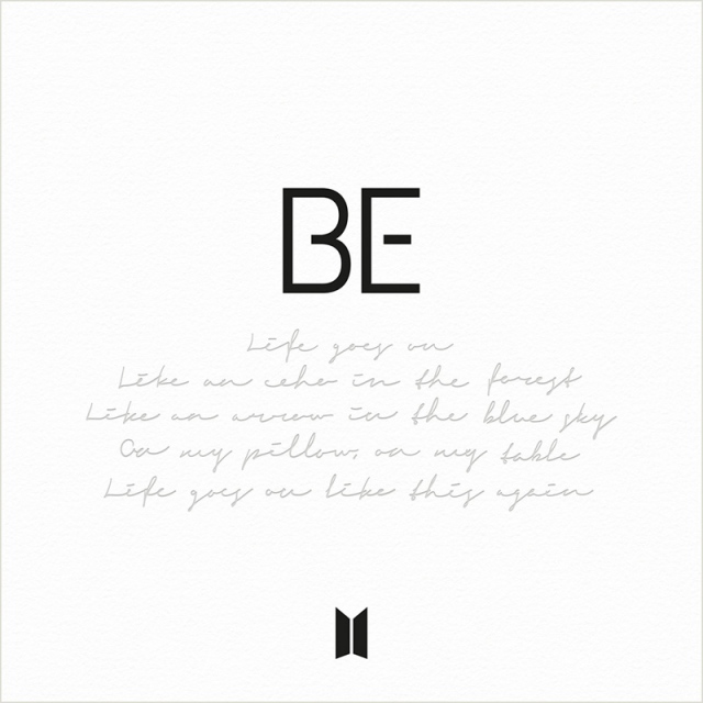 BTS『BE』(Big Hit Entertainment/2020年11月20日、2021年2月19日発売)