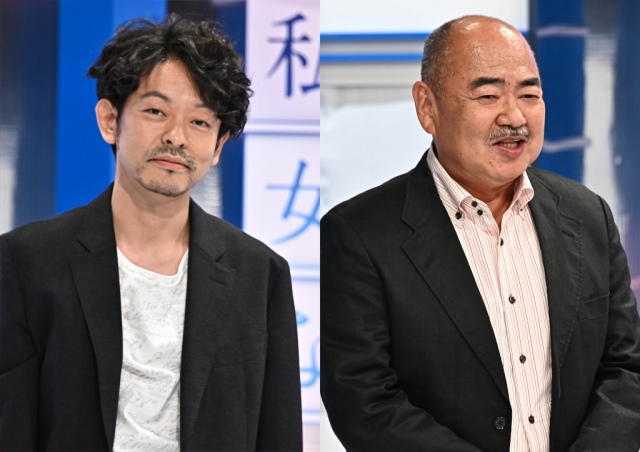 『私が女優になる日_』に出演する山中崇&原金太郎(C)TBS