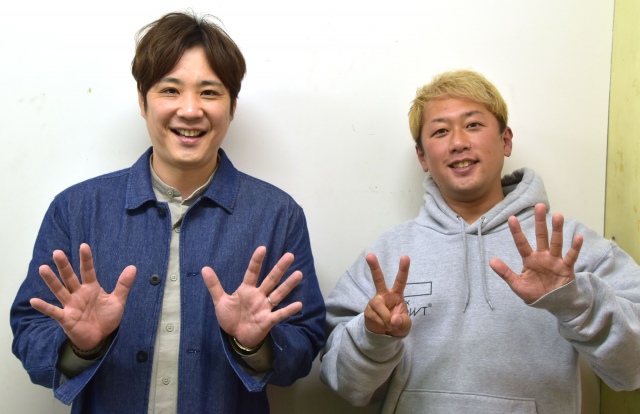 25周年記念の全国ツアーを開催するライセンス(左から)藤原一裕、井本貴史 (C)ORICON NewS inc.