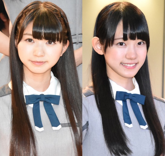 22/7(左から)涼花萌、海乃るり (C)ORICON NewS inc.