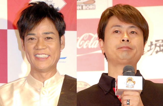 (左から)名倉潤、河本準一 (C)ORICON NewS inc.