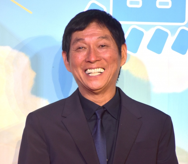 劇場アニメ映画『漁港の肉子ちゃん』完成報告会に登壇した明石家さんま (C)ORICON NewS inc.