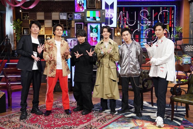 28日放送『MUSIC BLOOD』にDISH//が登場 (C)日本テレビ