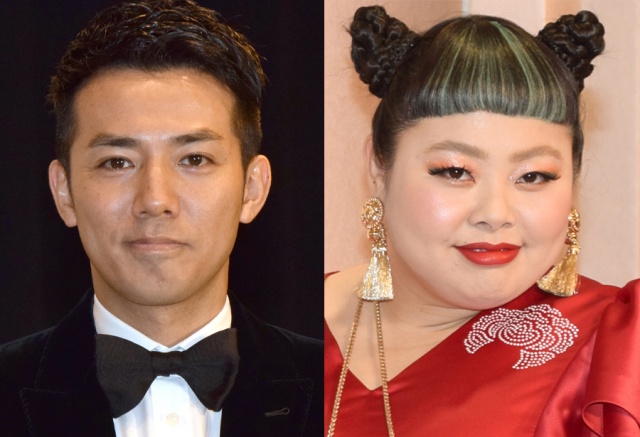 (左から)綾部祐二、渡辺直美(C)ORICON NewS inc.