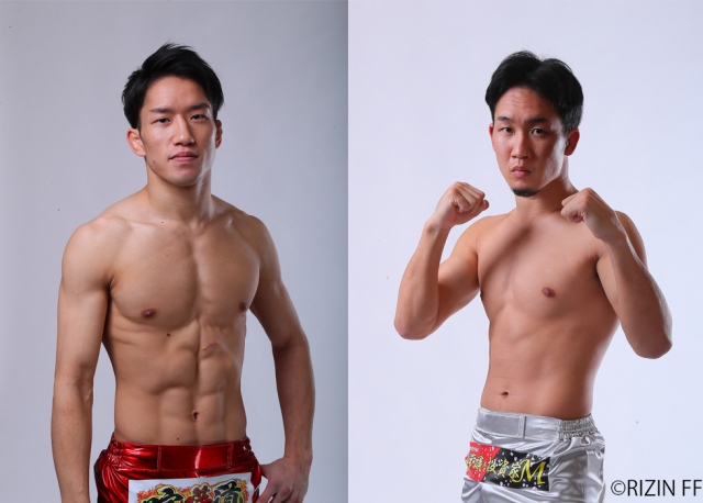 6月13日「RIZIN.28」東京ドーム大会に参戦する朝倉海(左)&朝倉未来