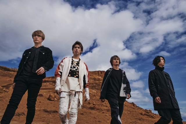 Takaがボーカルを務めるONE OK ROCK(Takaは左から2番目)