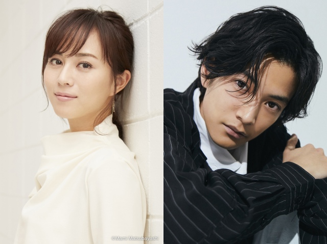 7月スタートのフジテレビ系連続ドラマ『木曜劇場 推しの王子様』に出演する(左から)比嘉愛未、渡邊圭祐