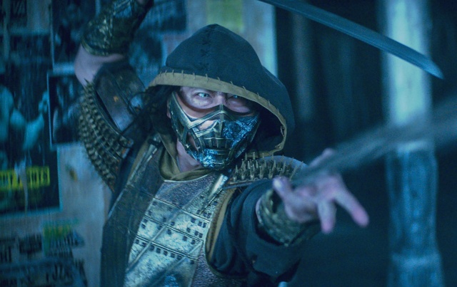 スコーピオン(真田広之)=映画『モータルコンバット』(6月18日公開)(C)2021 Warner Bros. Entertainment Inc. All Rights Reserved
