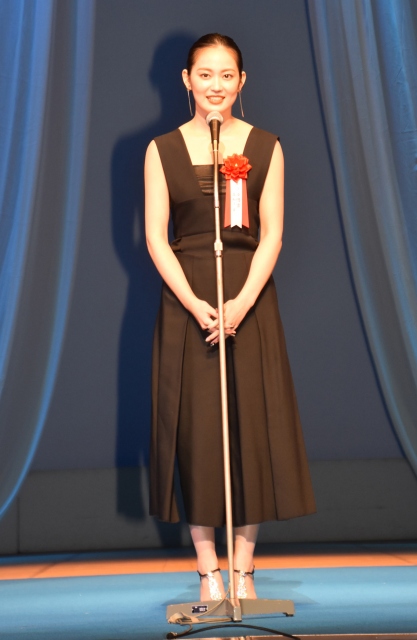 『瞽女 GOZE』で『第30回日本映画批評家大賞』新人女優賞を受賞した吉本実憂 (C)ORICON NewS inc.