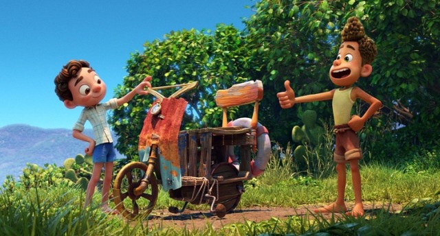 ディズニー&ピクサー映画『あの夏のルカ』6月18日(金)よりディズニープラスで独占配信開始 (C) 2021 Disney/Pixar. All Rights Reserved.