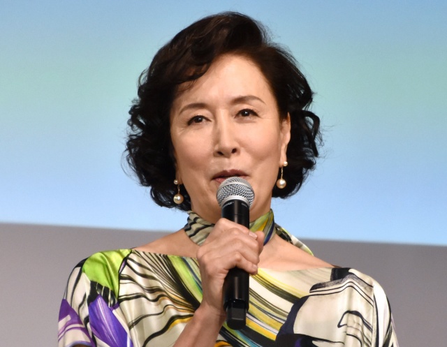 舞台あいさつ後に“ワクチン接種”を行うことを明かした高畑淳子 (C)ORICON NewS inc.