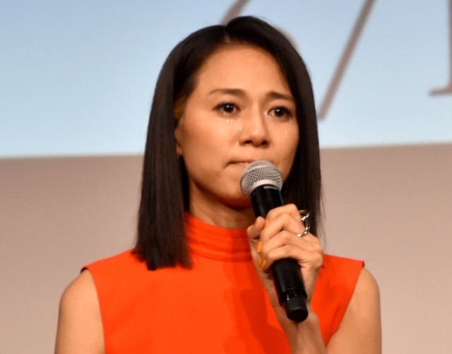 主演作の封切りに涙した篠原ゆき子 (C)ORICON NewS inc.