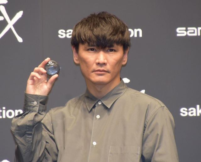 点眼薬『サンテFX』の会見に出席したサカナクション・山口一郎 (C)ORICON NewS inc.
