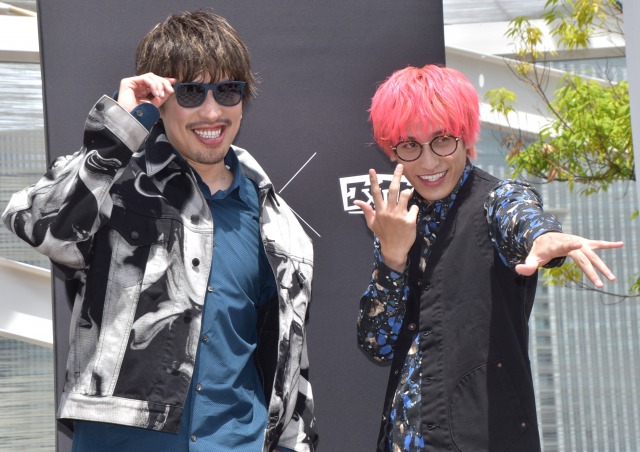 ”チャラ男兼オピニオンリーダー”について語ったEXIT(左から)りんたろー。、兼近大樹 (C)ORICON NewS inc.
