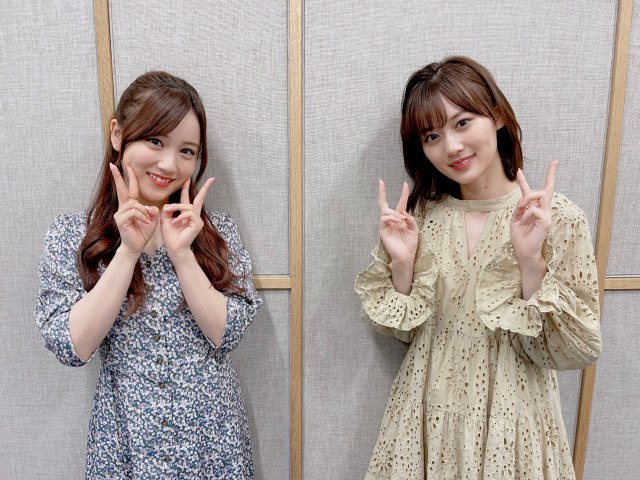 星野みなみ&山下美月が『ONE MORNING』にコメント出演(C)TOKYO FM