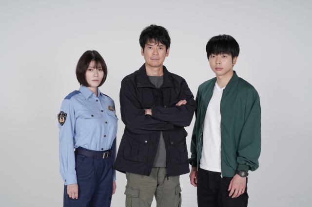 『ボイスII 110緊急指令室』に出演する真木よう子、唐沢寿明、増田貴久(NEWS) (C)日本テレビ