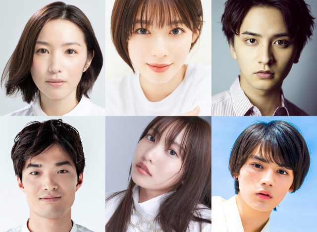『推しの王子様』への出演が決定した(上段左から)徳永えり、白石聖、瀬戸利樹、(下段左から)谷恭輔、佐野ひなこ、藤原大祐(C)フジテレビ