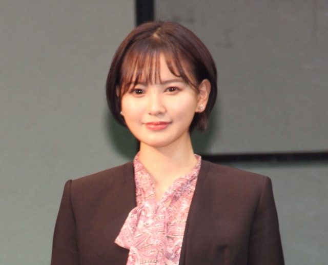 婦人警官で愛人役をアピールした兒玉遥 (C)ORICON NewS inc.